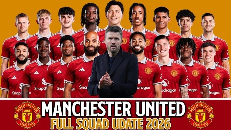 Đội hình của Man Utd mùa giải hiện tại
